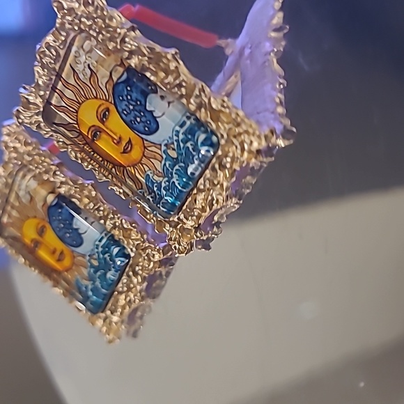 My Moon 🌙 My Sunshine 🌞❤️ Earrings - Picture 3 of 3